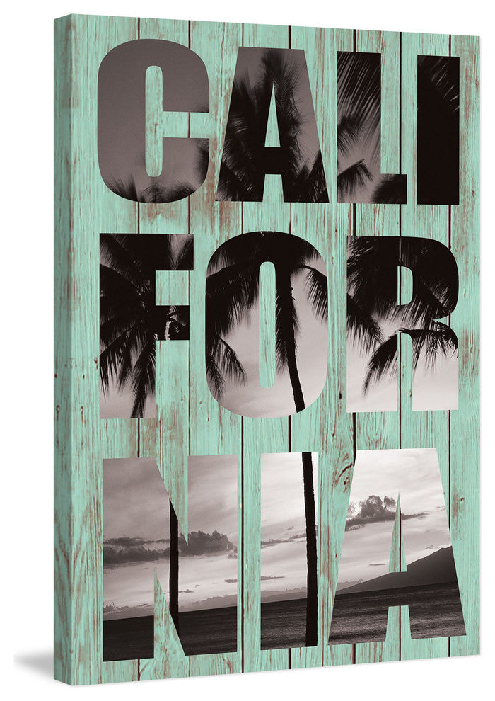"California View" Painting Print on Wrapped Canvas