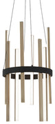 Modern Forms Harmonix LED Pendant PD-87914-BK/AB