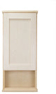 24" Orpheus  On the wall Cabinet  with 6" open shelf - 3.5" deep
