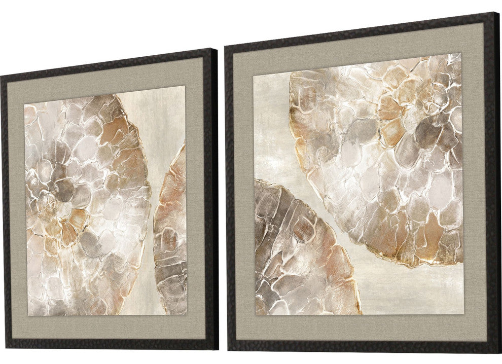 Golden Medallions Artwork, 2-Piece Set