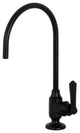 Kingston Brass Single-Handle Water Filtration Faucet, Matte Black