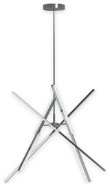 Stix - LED Chandelier - Chrome