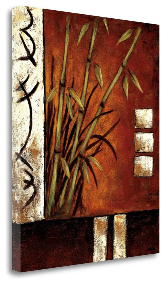"Russet Silhouette II" By Krista Sewell, Giclee Print on Gallery Wrap Canvas