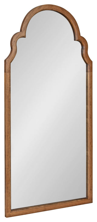 Hogan Arch Framed Mirror, Rustic Brown 24x48