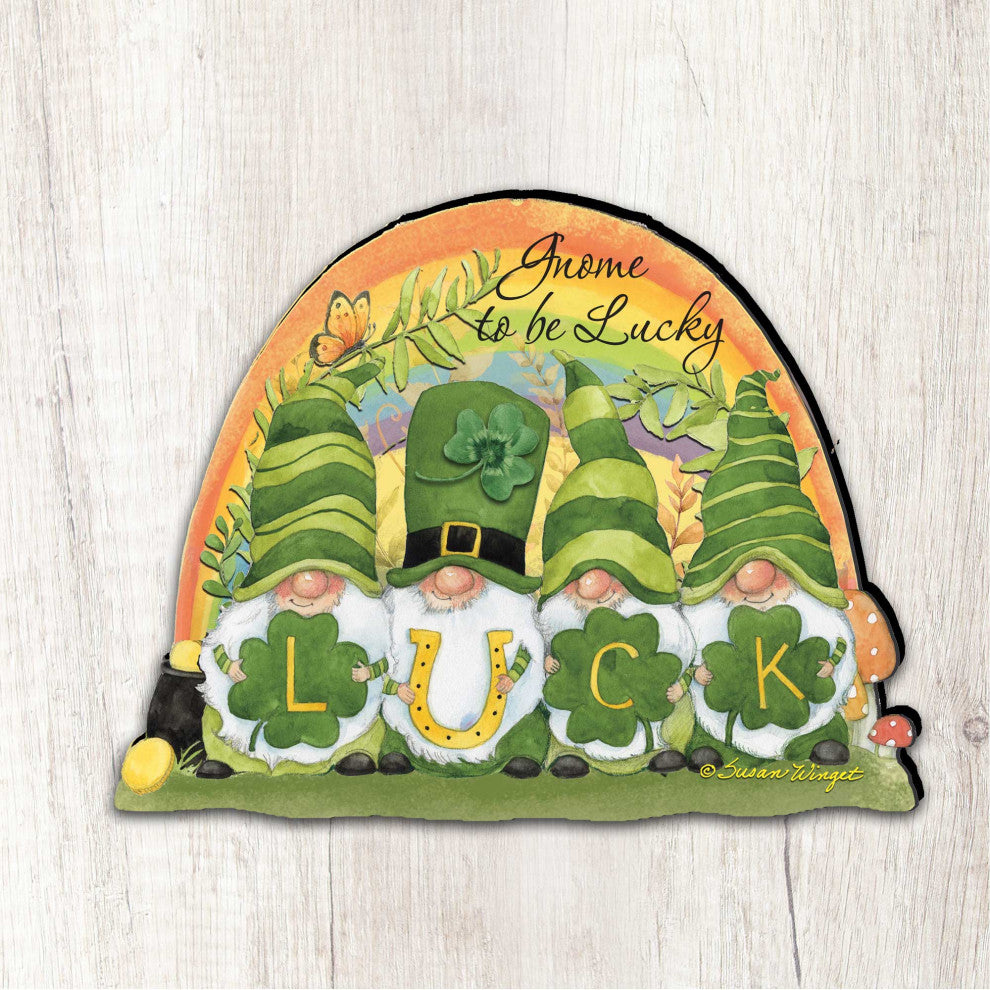 St. Patrick's Gnomes Holiday Outdoor Decor Large Ornament