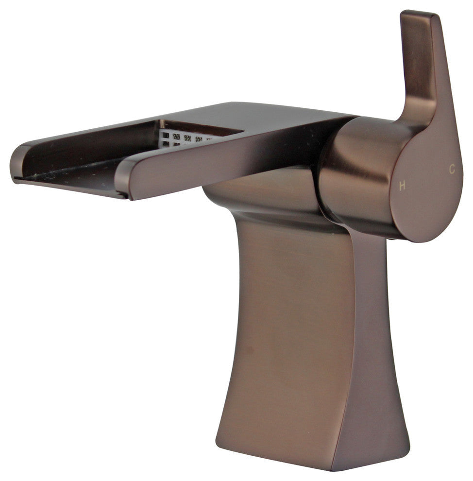 Salamanca Single Handle Bathroom Vanity Faucet, Oil Rubbed Bronze