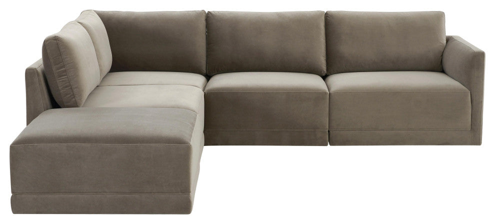 Willow Taupe Modular LAF Sectional