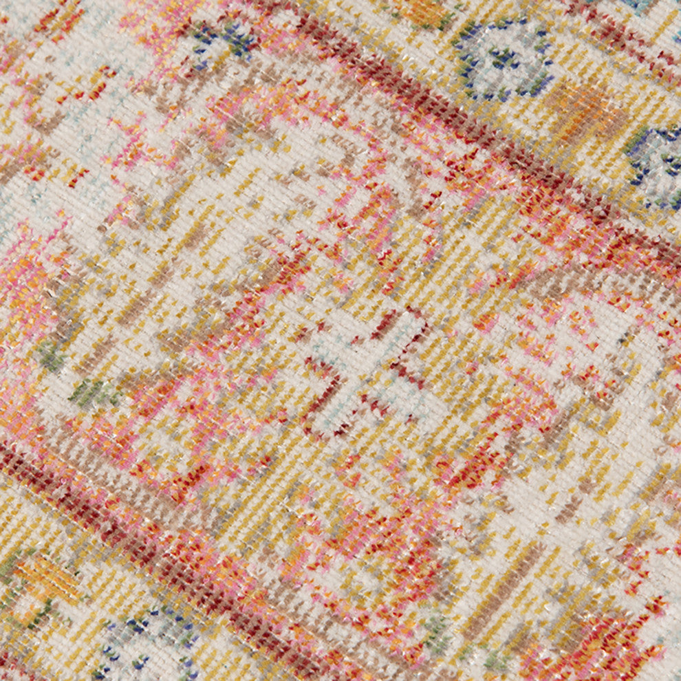 Century Reuda Area Rug, Blue, 2' x 3', Bordered