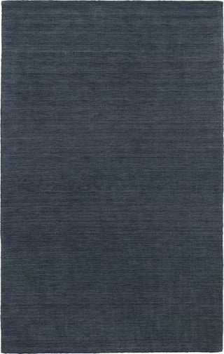 Oriental Weavers Aniston Collection Navy Solid Indoor Area Rug 6'X9'