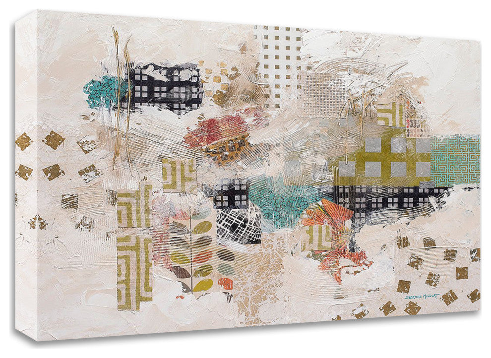 "Fabricating" by Suzanne McCourt, Print on Canvas, 24"x18"
