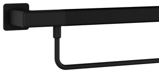 Seville 24-in Safety Bar Slip Resistant ADA Compliant 500 lb Weight Capacity, Matte Black