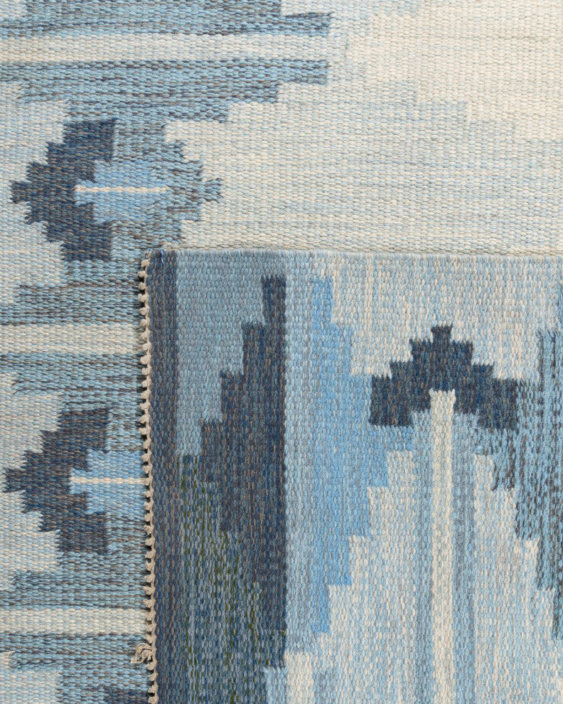 Vintage Swedish Scandinavian Area Rug, 4'6x6'10"
