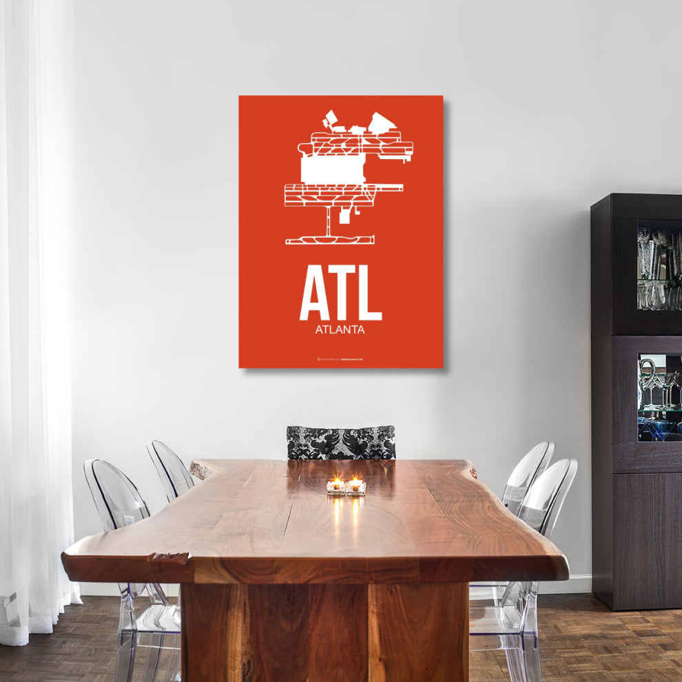 "ATL Atlanta Poster 3" Fine Art Print