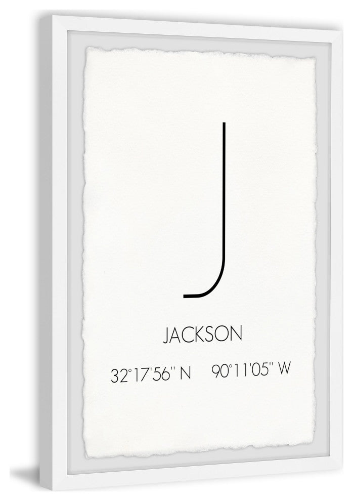 "J Jackson" Framed Painting Print, 24x36