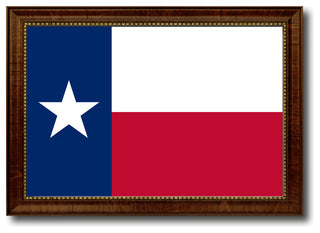 Texas State Flag Canvas Print, 21"x30"