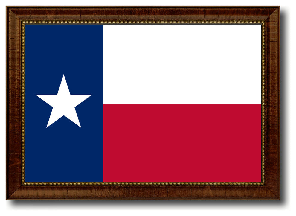 Texas State Flag Canvas Print, 21"x30"