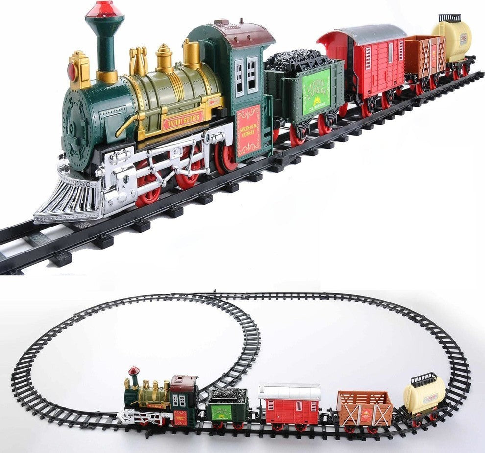 16-Battery Operated Animated Continental Train Set With Sound