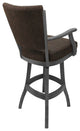 Classic Counter Bar Stools 26" 30" Extra Tall 34", Northwest Whiskey - Grey, 34"