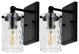 Safavieh Jobie 7" Wall Sconce, Black