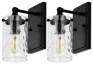 Safavieh Jobie 7" Wall Sconce, Black