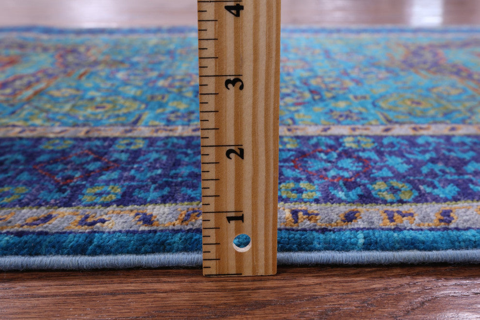 Runner Mamluk Handmade Wool Rug 2' 8" X 8' 1" - Q12280