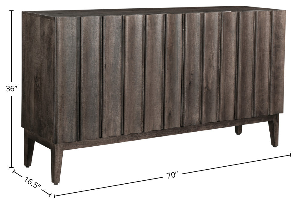 Vertical Sideboard, Brown