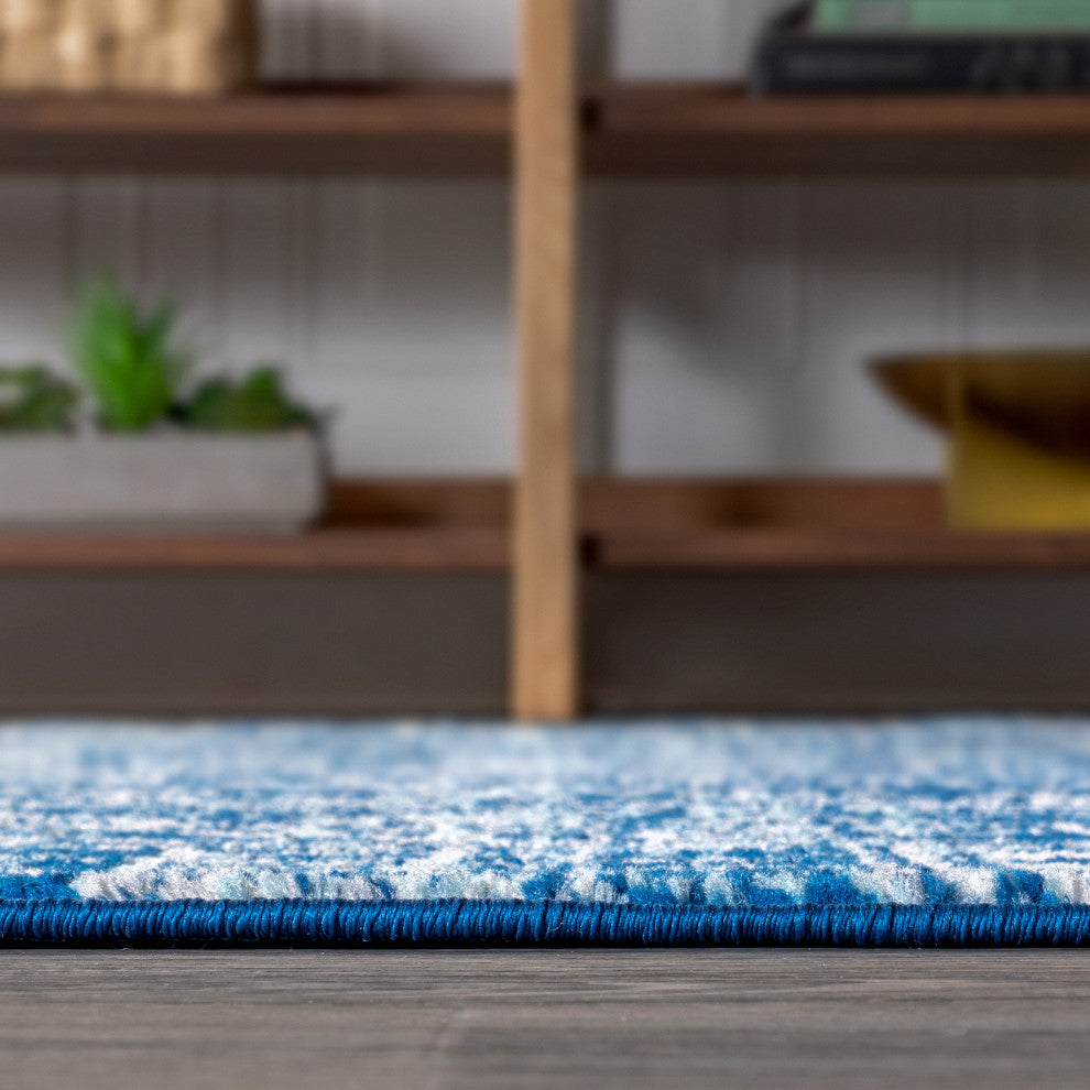 Moroccan HYPE Boho Vintage Tribal Area Rug, 8 X 10