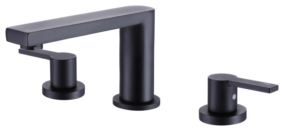 Deck Mounted Two-Handle Widespread Bathroom Faucet