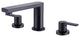 Deck Mounted Two-Handle Widespread Bathroom Faucet