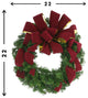 22" Holiday Wreath