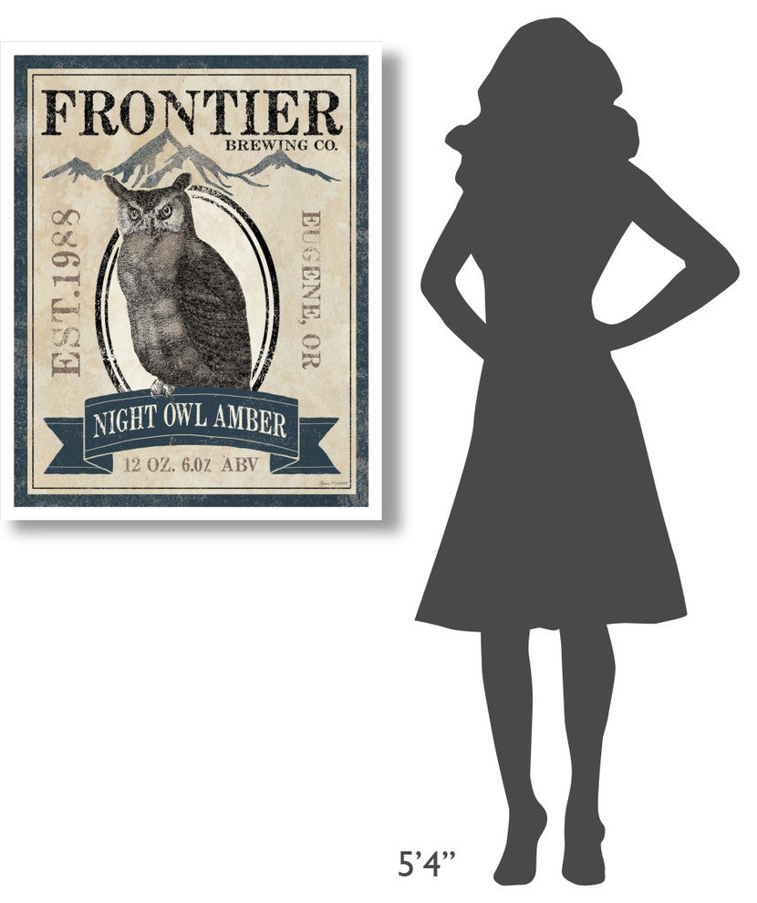 "Frontier Brewing III" Digital Paper Print by Laura Marshall, 30"x37"