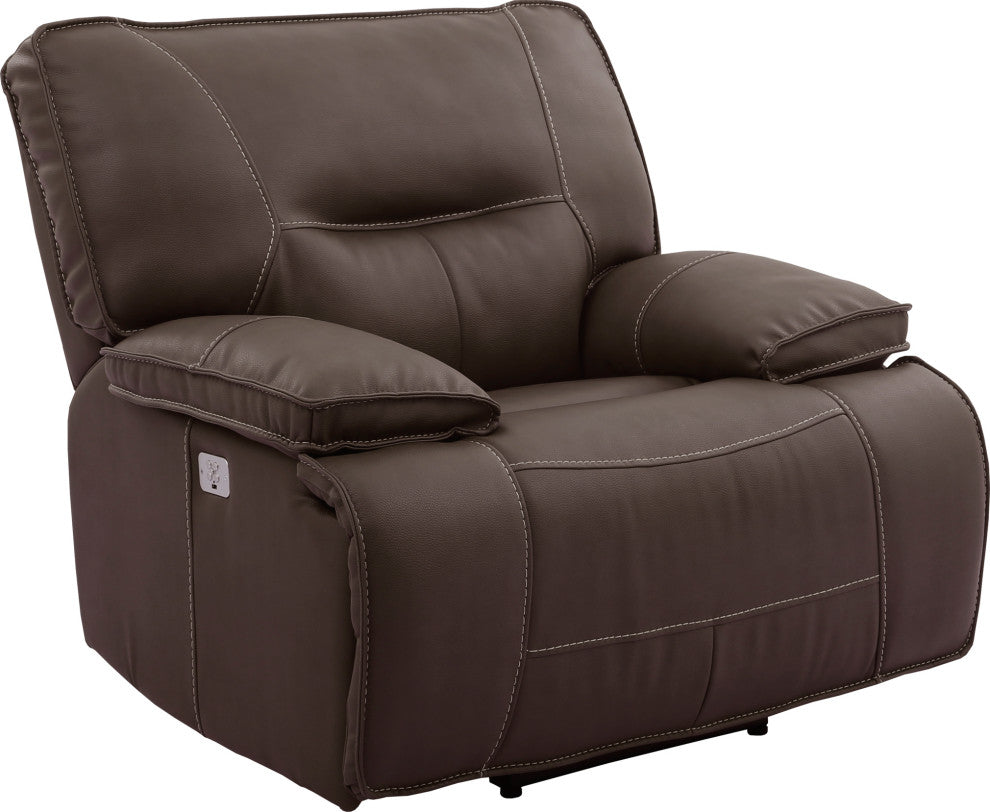 Spartacus Black Power Reclining Sofa and Two Recliners