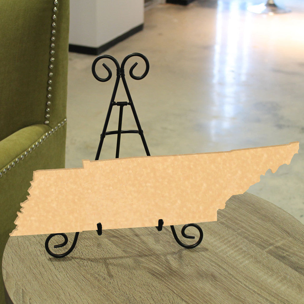 State Shaped Cutting Boards, Brown Richlite, Tennessee