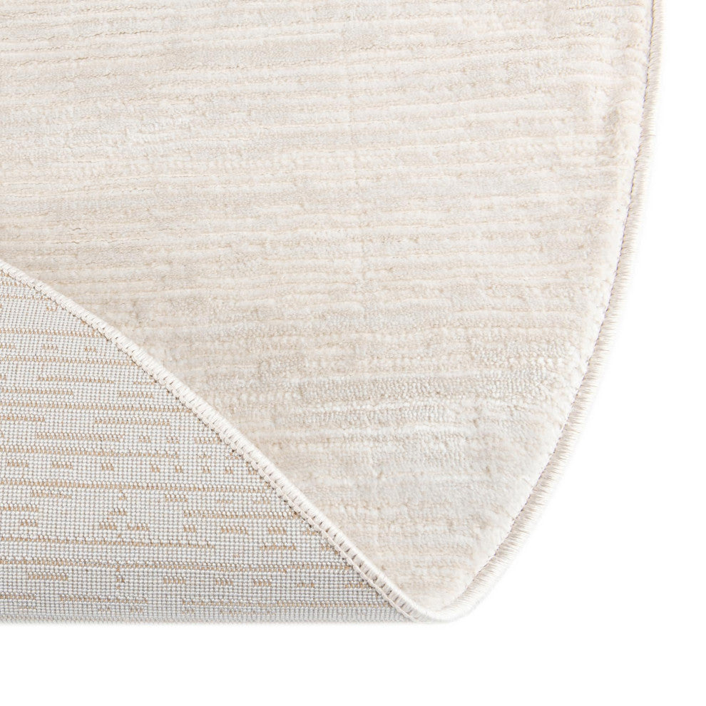 Unique Loom Kate Finsbury Rug, Ivory, 7'10"x10' Oval