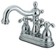 Kingston Brass 4" Centerset Bathroom Faucet, Polished Chrome