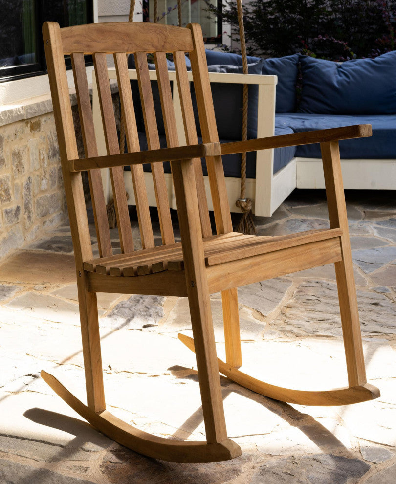 Monterey Teak Outdoor Rocker