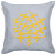 Pillow Cover Sixty-Four, Beige and Yellow