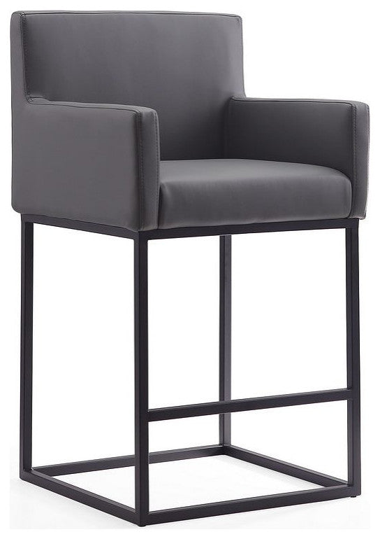 Manhattan Comfort Ambassador Counter Stool, Set of 3