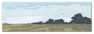 Distant Trees 36x12 Canvas Wall Art