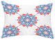 Rhapsody 14"x20" Decorative Abstract Outdoor Throw Pillow, Blue