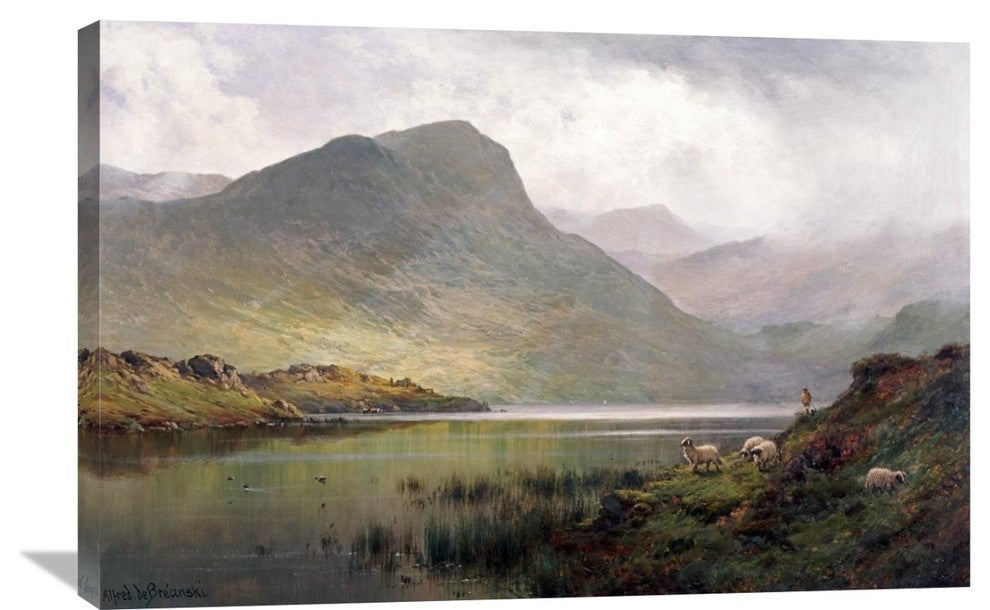 "Loch Ness" Artwork, 36" x 23"
