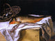 Jean Frederic Bazille Still Life With Fish, 21"x28" Wall Decal