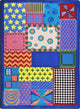 Kid Essentials Rug, Crazy Quilt, 3'10"x5'4"
