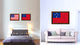 Samoa Country Flag Canvas Print, 15"x21"