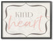 Stupell Ind. Elegant Kind Heart Framed Giclee Art, 16"x20"