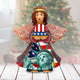 Patriotic Angel Figurine