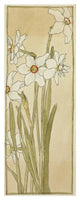"Poet's Narcissus" Digital Paper Print by Hannah Borger Overbeck, 16"x38"