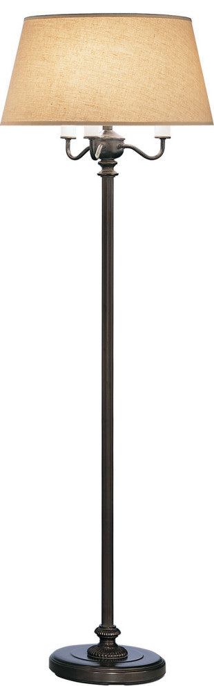 Robert Abbey RA-L181X 4-Light Floor Lamp, Abbey Bronze