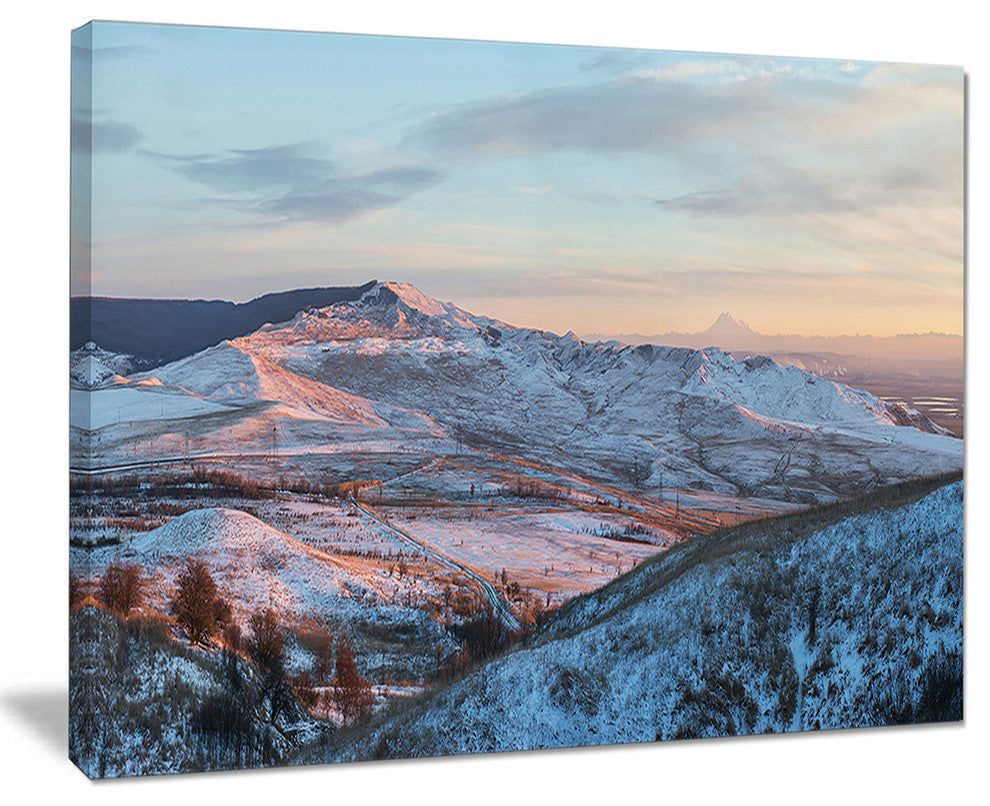 "View From Mount Strizhament" Landscape Print Wall Artwork, 40"x30"