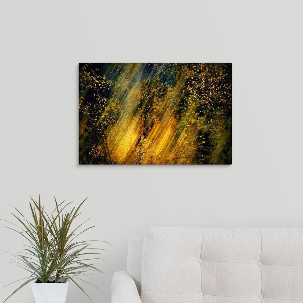 "Fall Fantasy II" Wrapped Canvas Art Print, 24"x16"x1.5"
